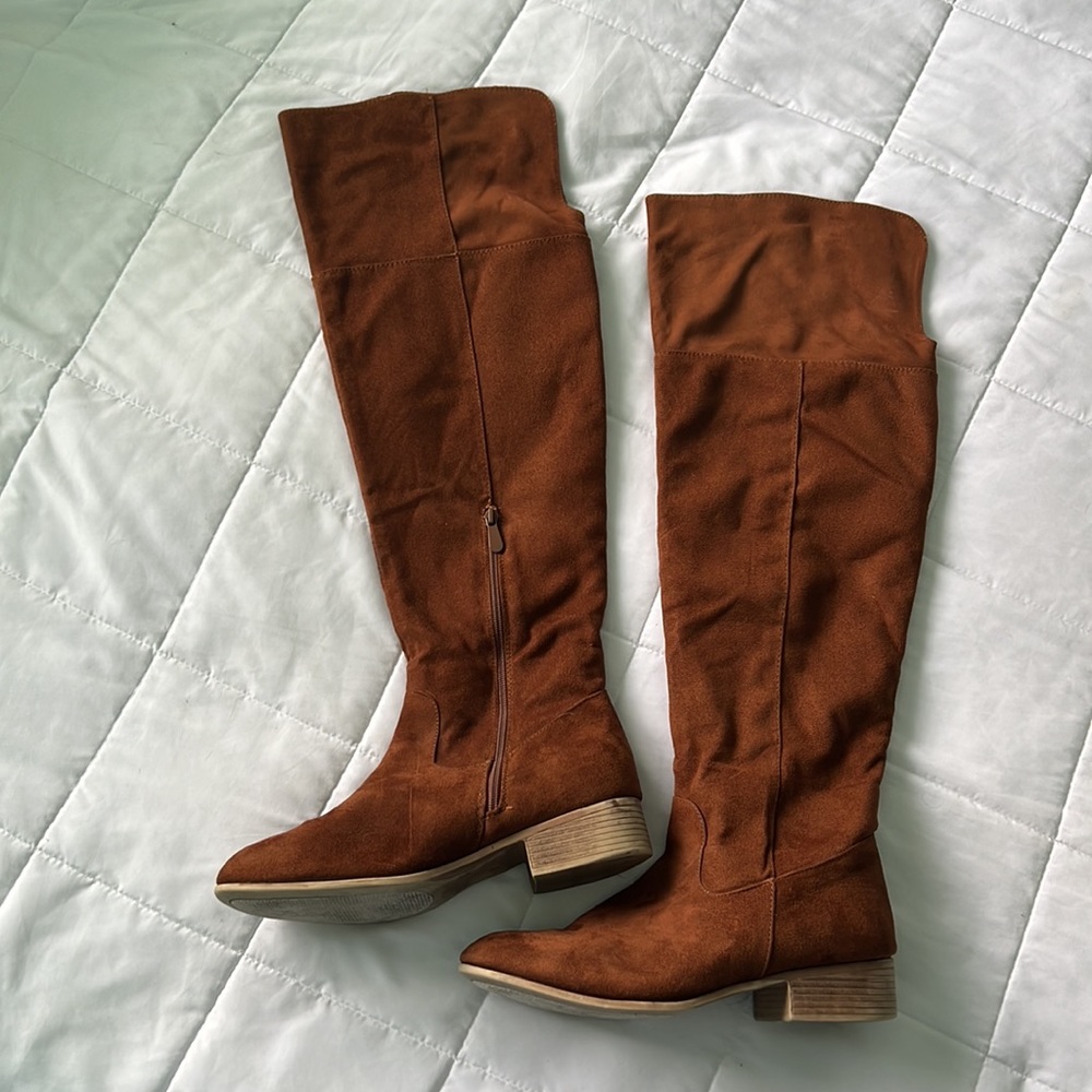 Over the knee boots.